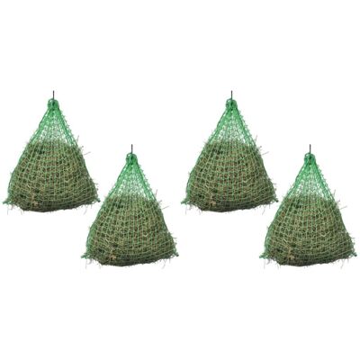 vidaXL Hay Nets 4 pcs Round PP Livestock Feeders & Waterers - Hay Nets vidaXL Hay Nets 4 pcs Round PP Livestock Feeders & Waterers - Hay Nets