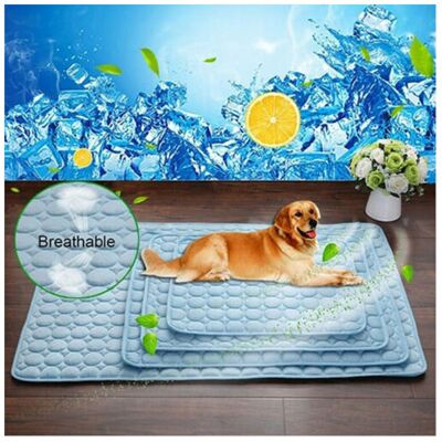 Unbranded (L 70*55cm) Pet Self Cooling Gel Mat Cool Mat For Dogs Cats Pad Bed Mattress Hea Unbranded (L 70*55cm) Pet Self Cooling Gel Mat Cool Mat For Dogs Cats Pad Bed Mattress Hea