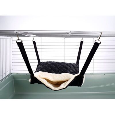 Little-Friends - Fluffy Lined Pouch Hammock - Pet Hammock Little-Friends - Fluffy Lined Pouch Hammock - Pet Hammock