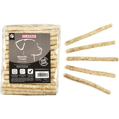 Munchy Rolls - Munchy Rolls Nat - One Size - Dog Chew Treat Munchy Rolls - Munchy Rolls Nat - One Size - Dog Chew Treat