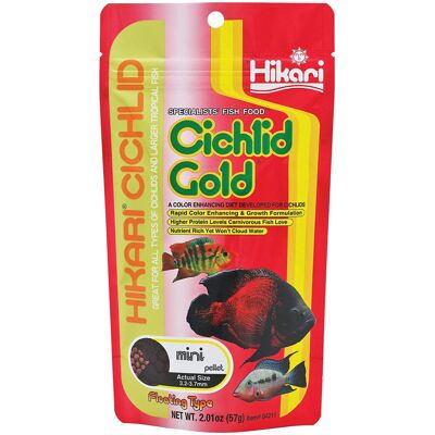 HIKARI Cichlid Gold Mini 57g - Fish Food HIKARI Cichlid Gold Mini 57g - Fish Food