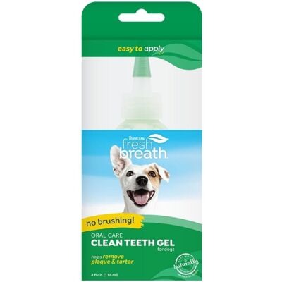 TropiClean - Fresh Breath - 4 Oz - Large - Dental Gel TropiClean - Fresh Breath - 4 Oz - Large - Dental Gel
