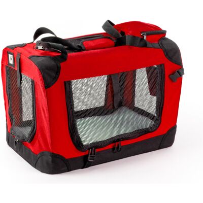 (Small Red) KCT Fabric Pet Carrier Crates (Small Red) KCT Fabric Pet Carrier Crates