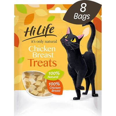 HiLife - It's Only Natural - 100% Chicken Breast - Grain Free - Cat Treats HiLife - It's Only Natural - 100% Chicken Breast - Grain Free - Cat Treats