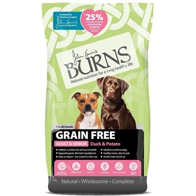 Burns - Hypoallergenic - Duck and Potato - Dog Food Burns - Hypoallergenic - Duck and Potato - Dog Food