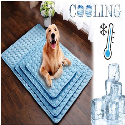 Brand: Ranpoo (Pink, L-70*55cm) Dog Cat Summer Cooling Mat Dog Cat Bed Pad Blanket Sofa Washab Brand: Ranpoo (Pink, L-70*55cm) Dog Cat Summer Cooling Mat Dog Cat Bed Pad Blanket Sofa Washab