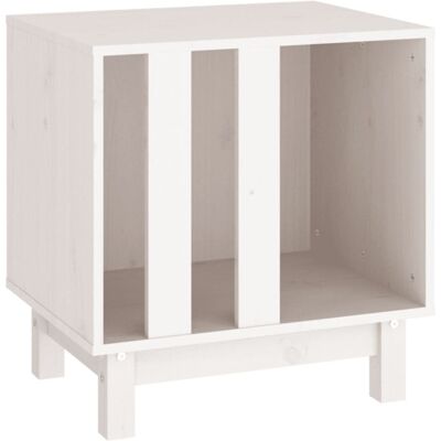 vidaXL White Solid Wood Pine Dog House - Dog House vidaXL White Solid Wood Pine Dog House - Dog House