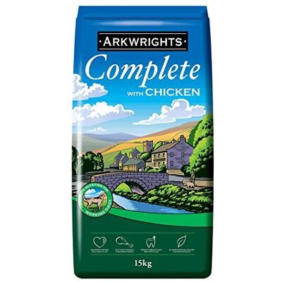 Arkwrights - Chicken Complete - Adult - 15kg - Dog Food Arkwrights - Chicken Complete - Adult - 15kg - Dog Food