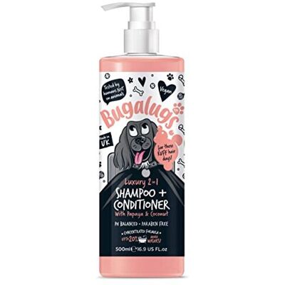 BUGALUGS - Luxury 2in1 Papaya Coconut - Papaya - Coconut - Dog Shampoo BUGALUGS - Luxury 2in1 Papaya Coconut - Papaya - Coconut - Dog Shampoo