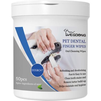 FLEMYE Pet Cleaning Wipes Dental Finger Glove Wipes Teeth Eye Tear Ear Stain Remover We FLEMYE Pet Cleaning Wipes Dental Finger Glove Wipes Teeth Eye Tear Ear Stain Remover We