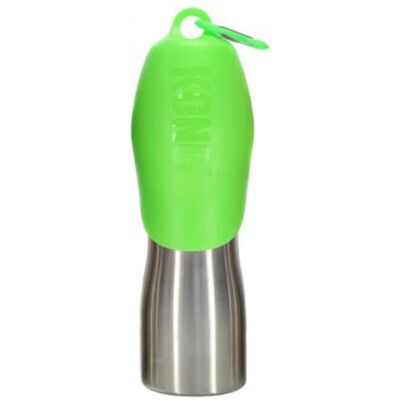 KONG Green Stainless Steel Water Bottle for Dog - 700 ml KONG Green Stainless Steel Water Bottle for Dog - 700 ml