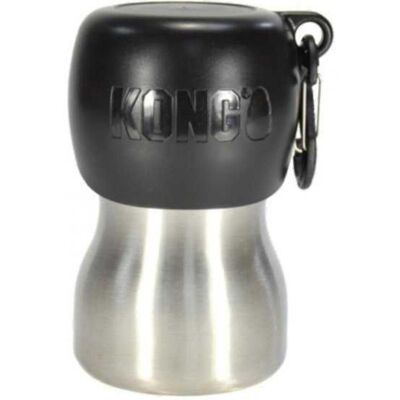 KONG H2O Stainless Steel Dog Water Bottle Black - 9.5oz KONG H2O Stainless Steel Dog Water Bottle Black - 9.5oz