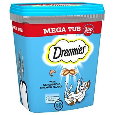 Dreamies - Cat Treats - Salmon - Pack of 2 Dreamies - Cat Treats - Salmon - Pack of 2