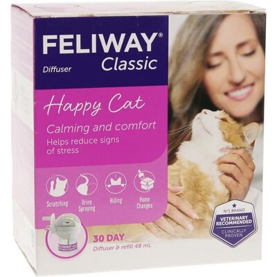 Feliway Classic Best Cat Diffuser + Refill (48 ml) Feliway Classic Best Cat Diffuser + Refill (48 ml)