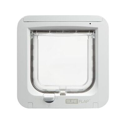 Sure Petcare SureFlap Microchip Cat Flap - White Sure Petcare SureFlap Microchip Cat Flap - White