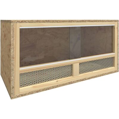 vidaXL Engineered Wood Reptile Terrarium - Reptile Habitat vidaXL Engineered Wood Reptile Terrarium - Reptile Habitat