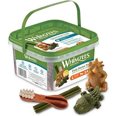 WHIMZEES By Wellness Variety Box, Mixed Shapes, Natural and Grain-Free Dog Chews WHIMZEES By Wellness Variety Box, Mixed Shapes, Natural and Grain-Free Dog Chews