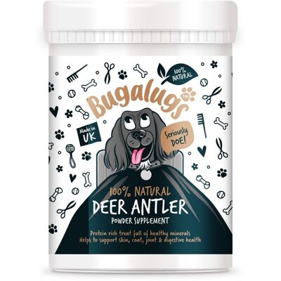 Bugalugs - Deer Antlers Supplement - Powder - Dog supplement Bugalugs - Deer Antlers Supplement - Powder - Dog supplement