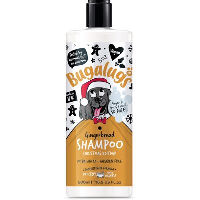 Bugalugs Gingerbread - Christmas Edition - Dog Shampoo Bugalugs Gingerbread - Christmas Edition - Dog Shampoo