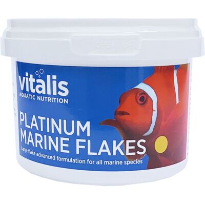 Vitalis - Platinum - Marine - Fish Flakes - Aquarium Food Vitalis - Platinum - Marine - Fish Flakes - Aquarium Food