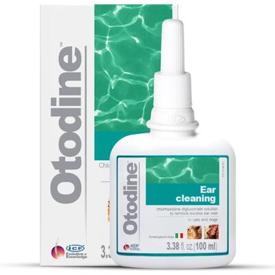 ICF Store ICF Otodine Cat & Dog Ear Cleaner Solution Dog Ear Drops to Stop Wax Build Up He ICF Store ICF Otodine Cat & Dog Ear Cleaner Solution Dog Ear Drops to Stop Wax Build Up He