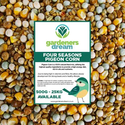 Gardeners Dream - Four Seasons Pigeon Corn - 7.5kg Gardeners Dream - Four Seasons Pigeon Corn - 7.5kg