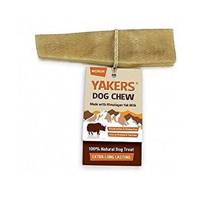Yakers - Yak Milk Dog Chew - Medium - Dog Chew Yakers - Yak Milk Dog Chew - Medium - Dog Chew