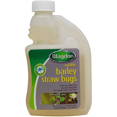 Blagdon Wildlife - Barley Straw Bugs Treatment - 250ml bottle Blagdon Wildlife - Barley Straw Bugs Treatment - 250ml bottle