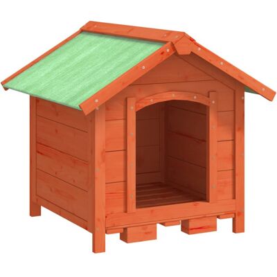 vidaXL - Dog Kennel - Brown - Dog Kennel vidaXL - Dog Kennel - Brown - Dog Kennel