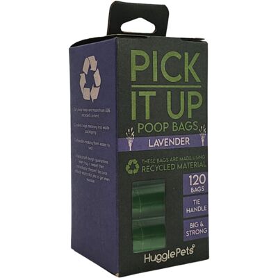 HugglePets - Pick It Up Lavender Poop Bags - Dog Poop Bags HugglePets - Pick It Up Lavender Poop Bags - Dog Poop Bags