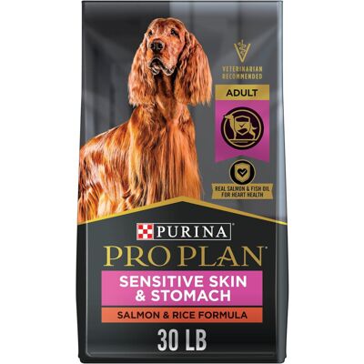 Purina Pro Plan Sensitive Skin and Stomach Dog Food Salmon and Rice Formula - 30 Purina Pro Plan Sensitive Skin and Stomach Dog Food Salmon and Rice Formula - 30
