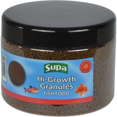 Supa - Hi-Growth Granules - 350 g - 1.5 mm - Fish Food Supa - Hi-Growth Granules - 350 g - 1.5 mm - Fish Food