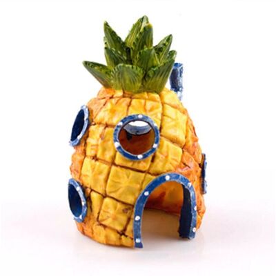 XYLFLY Aquarium SpongeBob House Pineapple House Fish Tank Ornament Decoration XYLFLY Aquarium SpongeBob House Pineapple House Fish Tank Ornament Decoration