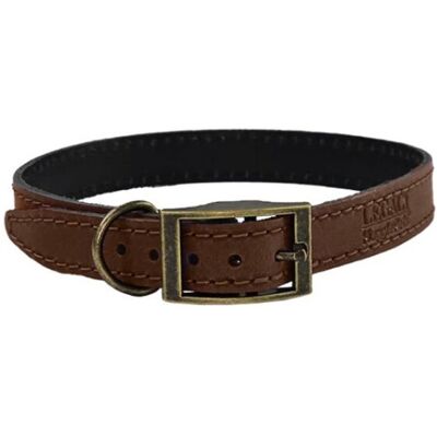 HugglePets Legacy Leather Dog Collar - X Small - Tan HugglePets Legacy Leather Dog Collar - X Small - Tan