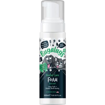 Bugalugs Dental No Brush Care Foam - Fresh Mint for Dogs & Cats Bugalugs Dental No Brush Care Foam - Fresh Mint for Dogs & Cats