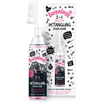 Baby Fresh - Bugalugs - 2 in 1 Detangler - Pet Shampoo Baby Fresh - Bugalugs - 2 in 1 Detangler - Pet Shampoo