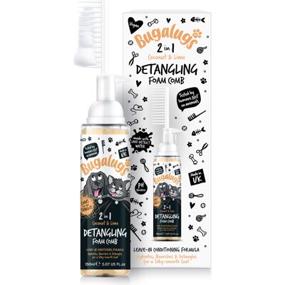 Bugalugs - 2-in-1 Detangle & Finishing Shampoo - Coconut Lime - Pet - detangling shampoo Bugalugs - 2-in-1 Detangle & Finishing Shampoo - Coconut Lime - Pet - detangling shampoo