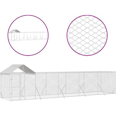 vidaXL Model 352254 - Outdoor Dog Kennel vidaXL Model 352254 - Outdoor Dog Kennel