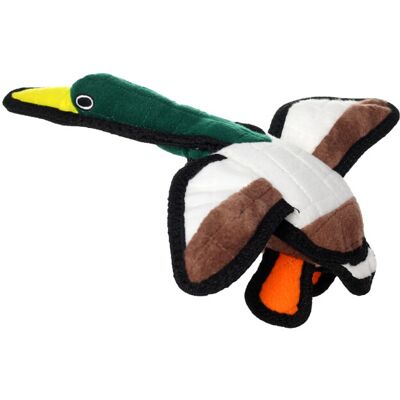 TUFFY - World's Tuffest Soft Dog Toy - Barnyard Junior Duck - Squeakers - Multip TUFFY - World's Tuffest Soft Dog Toy - Barnyard Junior Duck - Squeakers - Multip