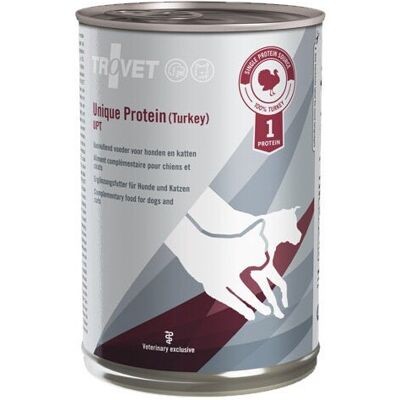 TROVET Unique Protein Turkey UPT Dog and Cat Food - Wet, with Oils TROVET Unique Protein Turkey UPT Dog and Cat Food - Wet, with Oils