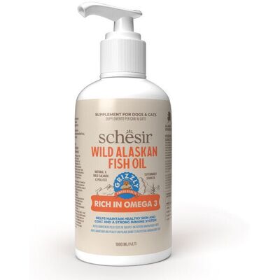 Schesir Wild Alaskan Fish Oil - 1000ml Schesir Wild Alaskan Fish Oil - 1000ml