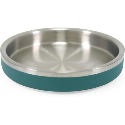 Rosewood Double Wall Stainless Steel Bowl Teal - 480ml Rosewood Double Wall Stainless Steel Bowl Teal - 480ml