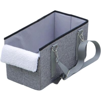 Unbranded Car Center Console Pet Seat Small Dog Portable Car Center Console Seat - Car I Unbranded Car Center Console Pet Seat Small Dog Portable Car Center Console Seat - Car I