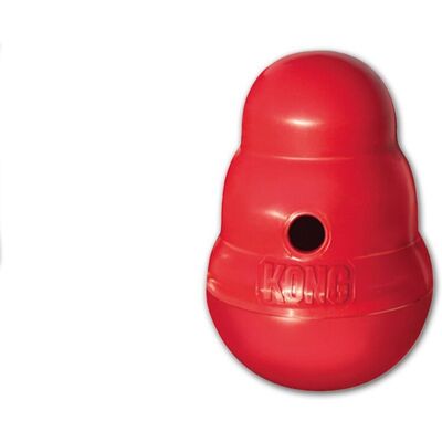 KONG Dog Toy - Small/Large Wobbler - Boredom Buster KONG Dog Toy - Small/Large Wobbler - Boredom Buster