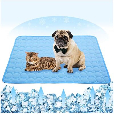 Tianfu Summer Cooling Mat for Dogs Cats Ice Silk Self Dog Cooling Mat Breathable Pet Cr Tianfu Summer Cooling Mat for Dogs Cats Ice Silk Self Dog Cooling Mat Breathable Pet Cr