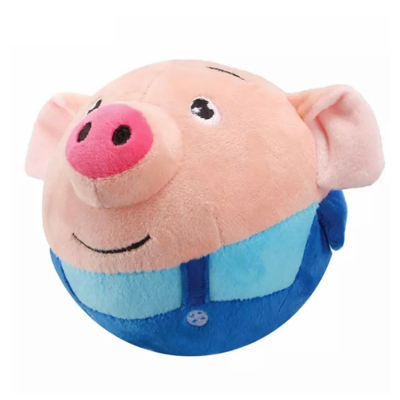 Jojomino Active Moving Pet Plush Interactive Dog Toys, Ball Toy, Washable Cartoon Pig Sou Jojomino Active Moving Pet Plush Interactive Dog Toys, Ball Toy, Washable Cartoon Pig Sou