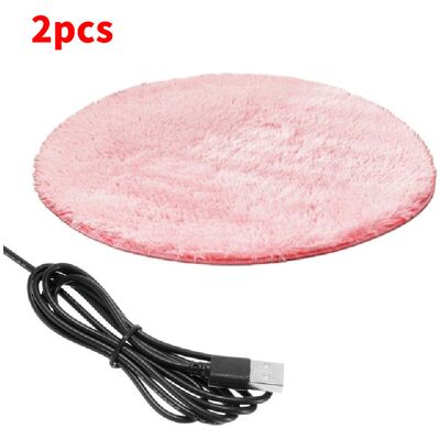 Unbranded (Pink) Heat Usb Pet Pad Electric Heated Mat Blanket Dog Cat Winter Sleeping Bed Unbranded (Pink) Heat Usb Pet Pad Electric Heated Mat Blanket Dog Cat Winter Sleeping Bed