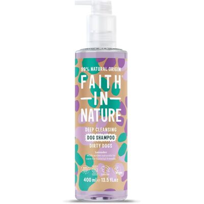 Faith In Nature Natural Lavender Dog Shampoo, Vegan & Cruelty Free,No SLS,Silico Faith In Nature Natural Lavender Dog Shampoo, Vegan & Cruelty Free,No SLS,Silico