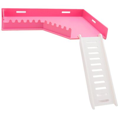 Unbranded Hamster Platform with Ladder, Plastic Climbing Toy for Small Pets Unbranded Hamster Platform with Ladder, Plastic Climbing Toy for Small Pets