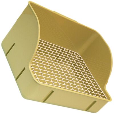 Unbranded (green steel mesh, 29x22x155cm) Rabbit Litter Box Pee Pan Tray Pet Toilet for Sm Unbranded (green steel mesh, 29x22x155cm) Rabbit Litter Box Pee Pan Tray Pet Toilet for Sm